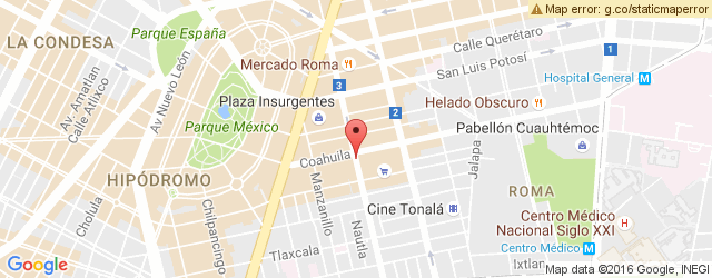 Mapa de ubicación de CAFÉ EL CHAVALETE, ROMA