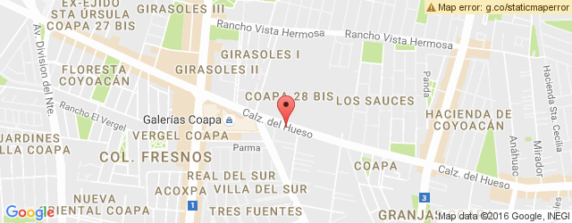 Mapa de ubicación de EL PESCADITO, COAPA