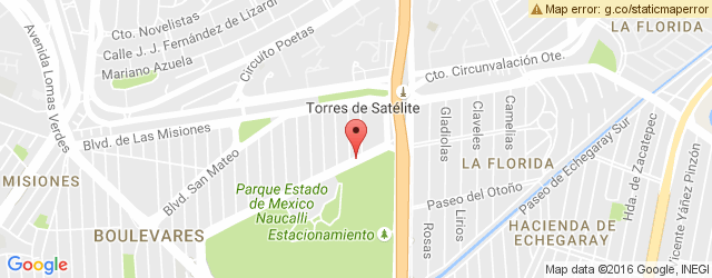 Mapa de ubicación de EL PESCADITO, SATÉLITE
