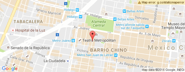 Mapa de ubicación de LA VITRINA, CENTRO