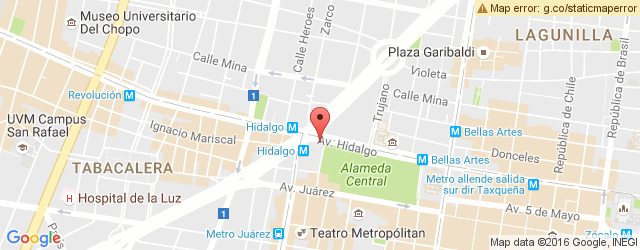 Mapa de ubicación de ART CAKAU, BARRIO ALAMEDA