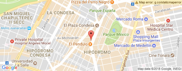 Mapa de ubicación de PARIÁN CONDESA