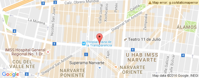 Mapa de ubicación de MARISQUERÍA DEL RUMBO