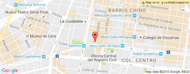Mapa de ubicación de POLLOS GUERRERO