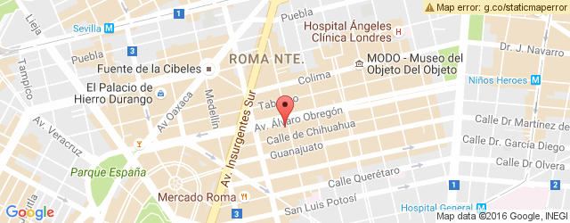 Mapa de ubicación de CHOMP CHOMP, ROMA