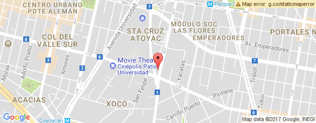 Mapa de ubicación de LA MANSIONCITA