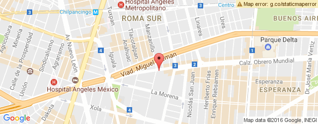 Mapa de ubicación de VEGGINO'S PIZZA
