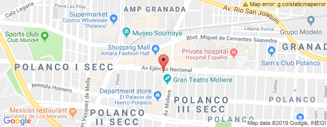 Mapa de ubicación de PANDA EXPRESS, ANTARA