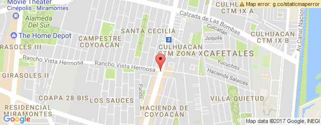 Mapa de ubicación de LOS AUTÉNTICOS TARASQUITOS