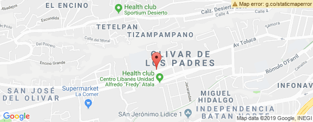 Mapa de ubicación de EL CHE DEL BARRIO, SAN ÁNGEL