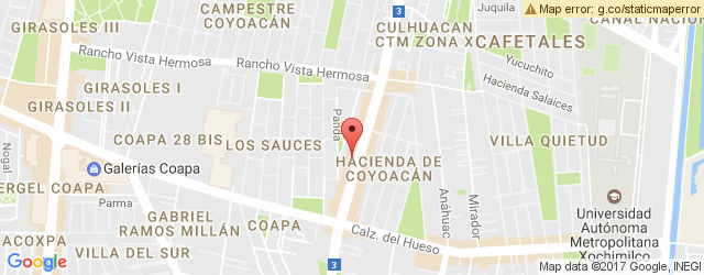 Mapa de ubicación de MARISCOS DON PANCHITO, COAPA