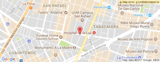 Mapa de ubicación de CAFÉ GRAN PREMIO, SAN RAFAEL