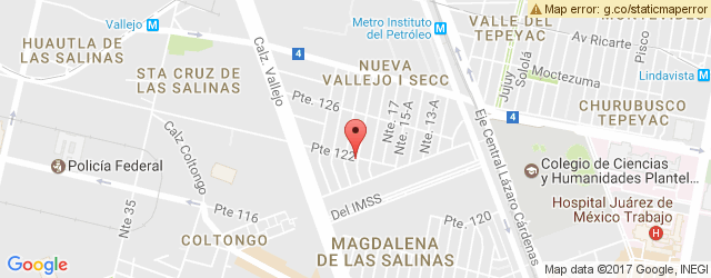 Mapa de ubicación de DON PANCHITO, VALLEJO I