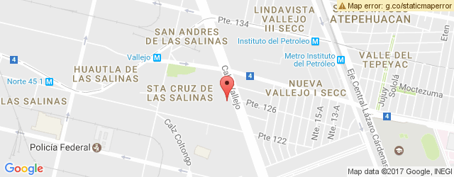 Mapa de ubicación de CARLOS'N CHARLIE'S, VÍA VALLEJO