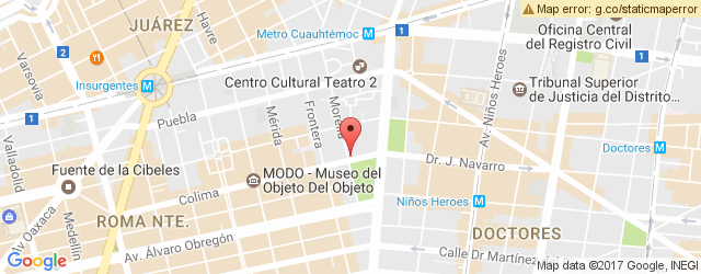 Mapa de ubicación de PIZZA PEPINO