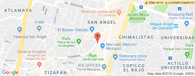 Mapa de ubicación de EL ASADOR DE CASILDA