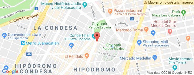 Mapa de ubicación de LA XAMPA