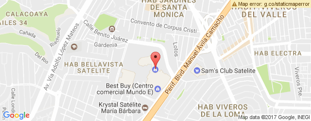 Mapa de ubicación de EL BAJÍO, MUNDO E