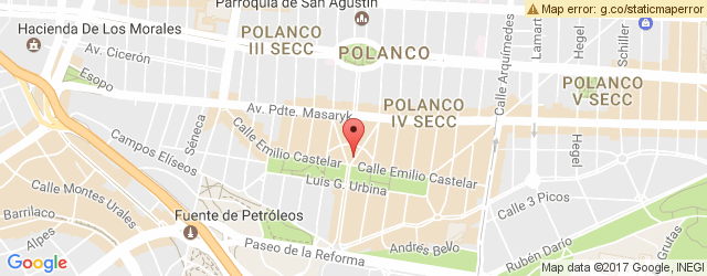 Mapa de ubicación de LA TAQUERÍA DE POLANQUITO