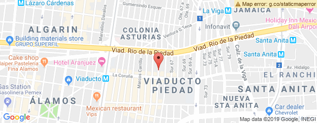 Mapa de ubicación de SABORES DEL PERÚ