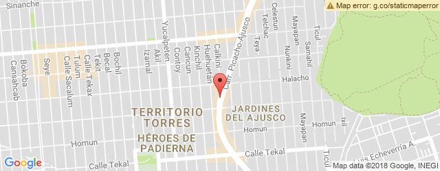 Mapa de ubicación de LAS JUANAS, AJUSCO