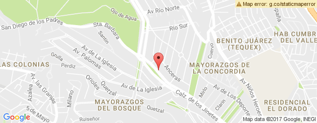 Mapa de ubicación de LOS COMPADRES ARABES, ARBOLEDAS