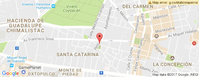 Mapa de ubicación de CAFÉ EL OLVIDADO