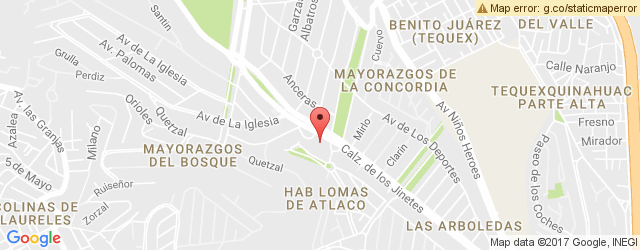 Mapa de ubicación de CHURROS DEL CENTRO, ARBOLEDAS
