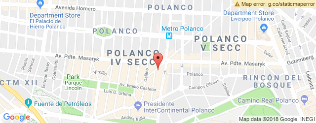 Mapa de ubicación de FARINA, POLANCO