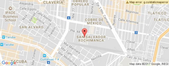 Mapa de ubicación de ROXBERY, UNITEC CUITLÁHUAC