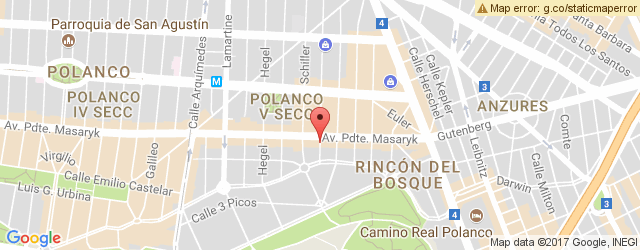 Mapa de ubicación de PELTRE LONCHERÍA, POLANCO