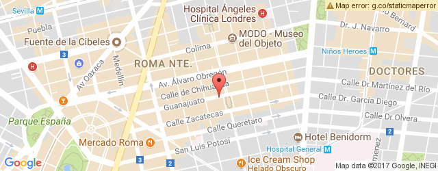 Mapa de ubicación de LA CEREZA
