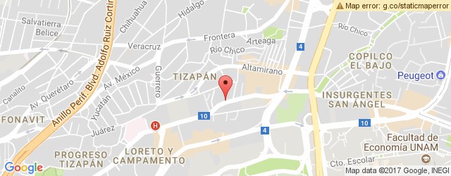 Mapa de ubicación de EPAZOTE COCINA DE CASA