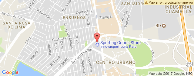 Mapa de ubicación de CASSAVA ROOTS, LUNA PARC