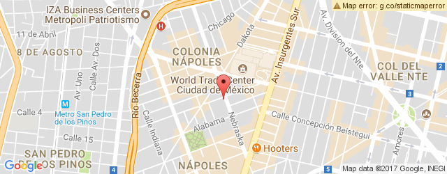 Mapa de ubicación de CASSAVA ROOTS, NÁPOLES