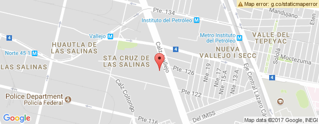 Mapa de ubicación de CASSAVA ROOTS, PARQUE VÍA VALLEJO