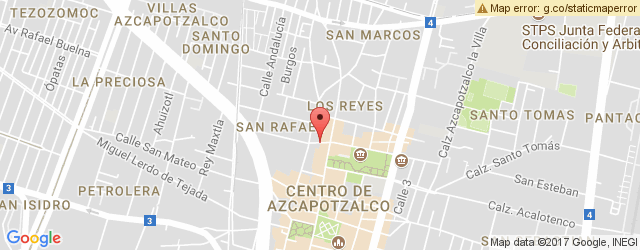 Mapa de ubicación de CAFÉ REVOLUCIÓN, AZCAPOTZALCO