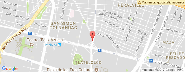Mapa de ubicación de LA CASA DE LOS ABUELOS, EJE CENTRAL