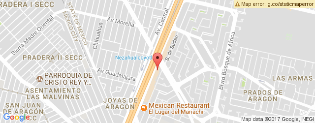 Mapa de ubicación de LOS BISQUETS OBREGÓN, ARAGÓN