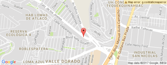 Mapa de ubicación de LOS BISQUETS OBREGÓN, ARBOLEDAS