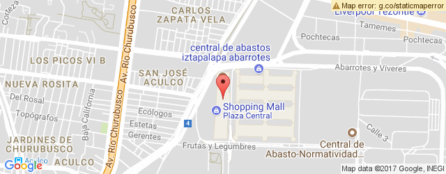 Mapa de ubicación de LA CASA DE TOÑO, PLAZA CENTRAL
