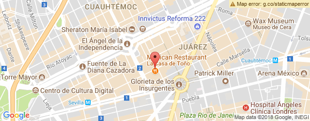 Mapa de ubicación de LA CASA DE TOÑO, PLAZA LA ROSA