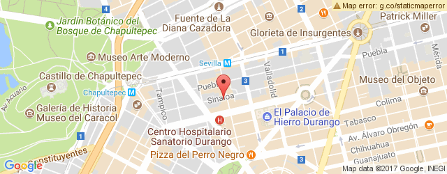 Mapa de ubicación de SEPIA COCINA DE MAR