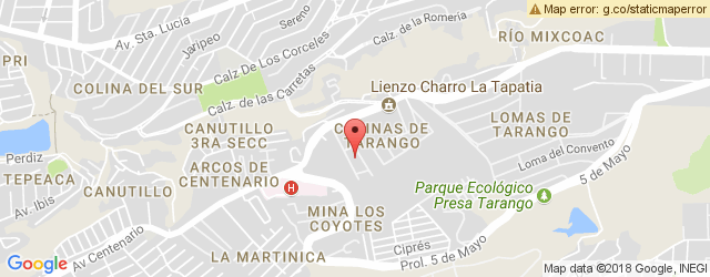 Mapa de ubicación de AURORA CERVECERÍA