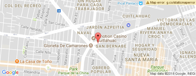 Mapa de ubicación de LOS SOPES DE LA NUEVE, CAMARONES