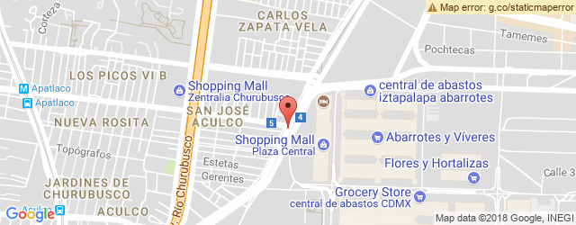 Mapa de ubicación de LITTLE CAESARS PIZZA, PLUTARCO