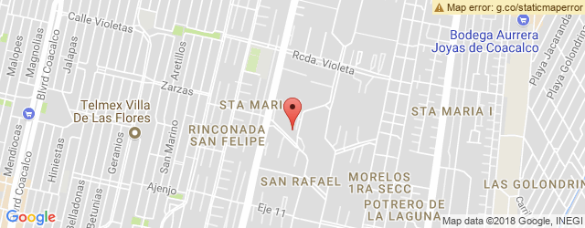 Mapa de ubicación de LITTLE CAESARS PIZZA, PLAZA DALIAS