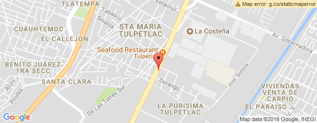 Mapa de ubicación de LITTLE CAESARS PIZZA, TECAMAC