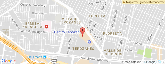 Mapa de ubicación de LITTLE CAESARS PIZZA, TEPOZAN