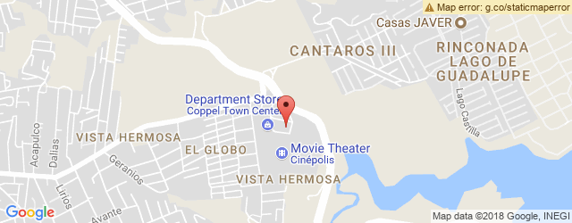 Mapa de ubicación de PERROS Y BURROS, TOWN CENTER NICOLÁS ROMERO